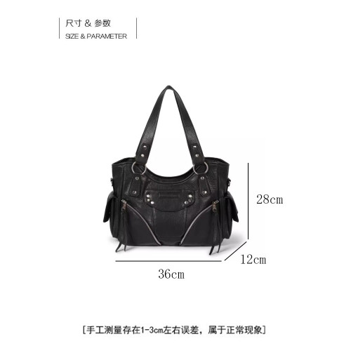 韓國iugamakaras包包女薑澁琪同款包大容量單肩鉚釘機車包斜後後背包