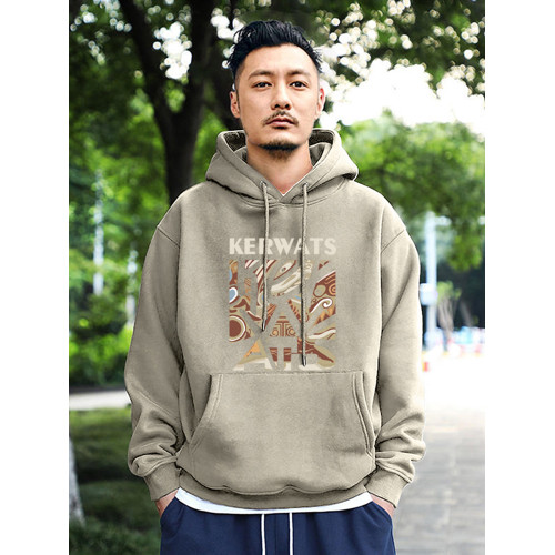 香港潮牌港風秋冬餘文樂440克重磅衛衣男寬鬆大碼加絨加厚情侶款