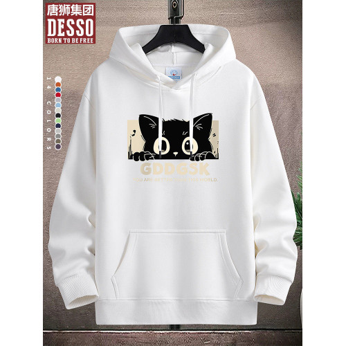 唐獅集團DESSO連帽衛衣男女春秋冬寬鬆百搭加絨加厚潮牌情侶帽衫 唐獅集團DESSO連帽衛衣男女春秋冬寬鬆百搭加絨加厚潮牌情侶帽衫