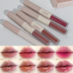 QIBEST新心鑰蝶語彩妝套盒 脣釉腮紅眼影粉餅眉筆眼線筆簡易全妝