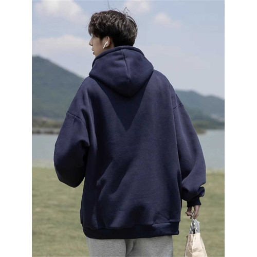 港風美式復古潮牌重磅100%純棉連帽衛衣男裝秋冬寬鬆加絨百搭痞帥 港風美式復古潮牌重磅100%純棉連帽衛衣男裝秋冬寬鬆加絨百搭痞帥