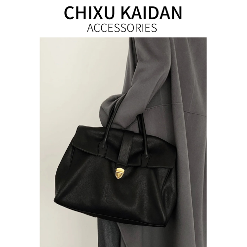 CHIXUKAIDAN高級感公文托特包女士2026新款大容量手提包通勤大包