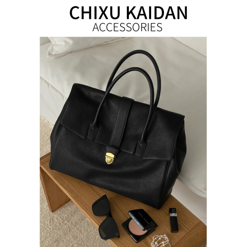 CHIXUKAIDAN高級感公文托特包女士2026新款大容量手提包通勤大包