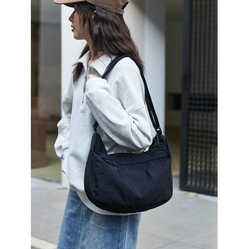 餃子包慵懶松弛感斜後後背包輕便上班通勤托特包休閒運動單肩包日系女 餃子包慵懶松弛感斜後後背包輕便上班通勤托特包休閒運動單肩包日系女