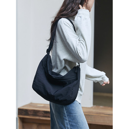 餃子包慵懶松弛感斜後後背包輕便上班通勤托特包休閒運動單肩包日系女 餃子包慵懶松弛感斜後後背包輕便上班通勤托特包休閒運動單肩包日系女