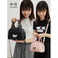 CryingCenter 經典復古中號波士頓包斜後後背包單肩包包皮包 哭喊中心