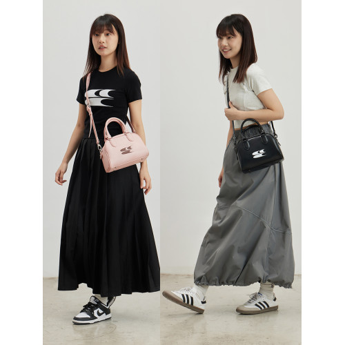 CryingCenter 經典復古中號波士頓包斜後後背包單肩包包皮包 哭喊中心 CryingCenter 經典復古中號波士頓包斜後後背包單肩包包皮包 哭喊中心