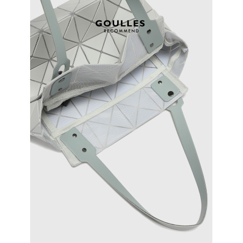 2026新款簡約幾何菱格包 輕奢PVC亮片鑽石炫彩腋下單肩手提包包女