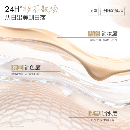 【侯明昊同款】方裡持妝粉底液奶皮子妝前控油保濕持妝貼膚套組