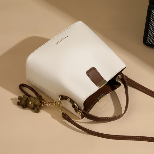 2026時尚手提包大包大容量水桶包單肩斜後後背包新款百搭通勤