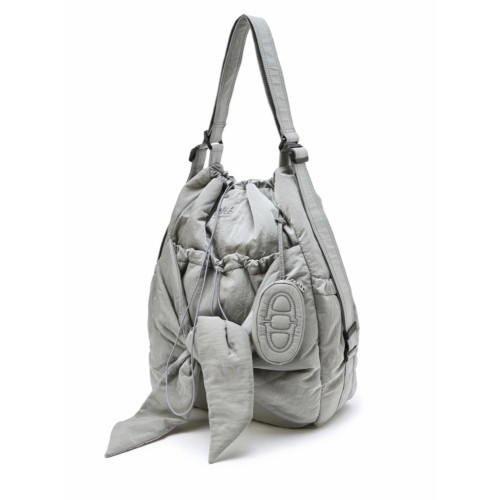 韓國設計師品牌24新款蝴蝶結系帶休閒隨意雙肩包單肩包兩用包