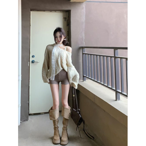 羊羔毛過膝長筒靴女2026新款秋冬小個子厚底增高保暖加絨騎士靴子