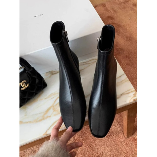 羊皮版~真皮馬丁靴女秋冬韓國百搭方頭瘦瘦靴包腿靴高跟短靴單靴 羊皮版~真皮馬丁靴女秋冬韓國百搭方頭瘦瘦靴包腿靴高跟短靴單靴