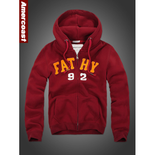 美洲海岸af衛衣男連帽衫開衫加絨加厚運動外套男士外套春秋季保暖 美洲海岸af衛衣男連帽衫開衫加絨加厚運動外套男士外套春秋季保暖