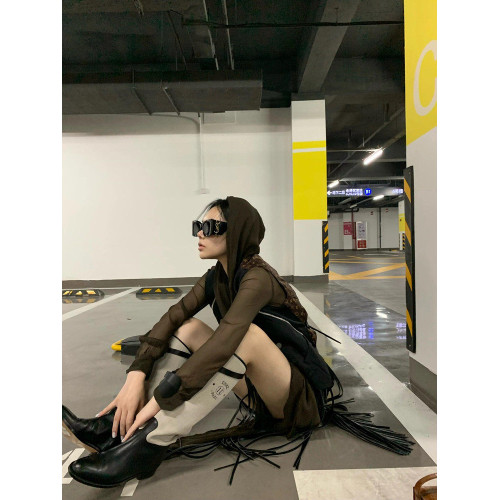 經典款真皮鎖釦英倫風騎士靴單靴2024秋冬粗腿長筒高筒皮靴長靴女