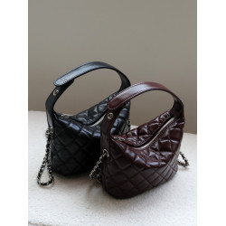 包包女式2025新款高級真皮菱格手提包lp飯盒包小香風單肩斜後後背包女