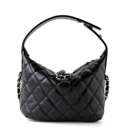 包包女式2025新款高級真皮菱格手提包lp飯盒包小香風單肩斜後後背包女