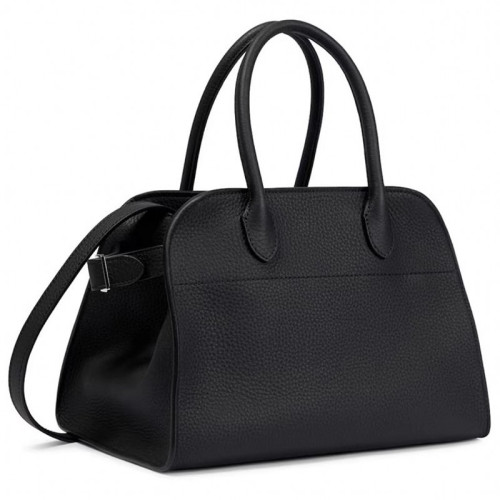 新款row風包包margaux15手提包牛皮托特包旅行包麂皮單肩包高級感