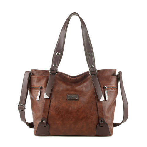 2026年新款復古時尚包托特休閒簡約風單肩斜背手提大容量通勤女包 2026年新款復古時尚包托特休閒簡約風單肩斜背手提大容量通勤女包