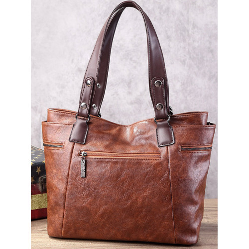 2026年新款復古時尚包托特休閒簡約風單肩斜背手提大容量通勤女包 2026年新款復古時尚包托特休閒簡約風單肩斜背手提大容量通勤女包