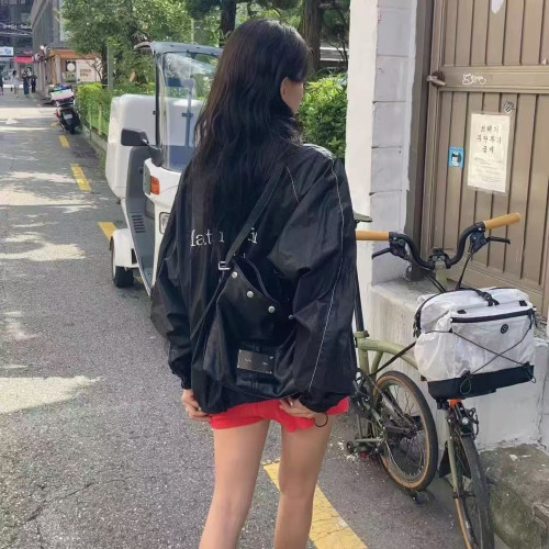 韓國小衆matin機車包多用口袋kim大容量托特包腋下單肩包