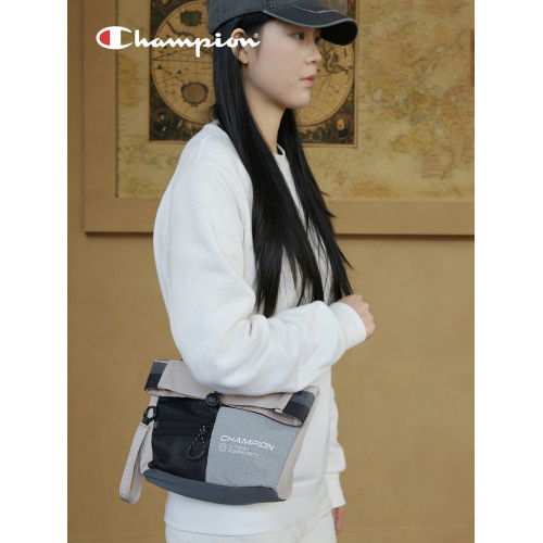 champion冠軍新款小方包輕質斜後後背包輕戶外運動男女單肩包春夏