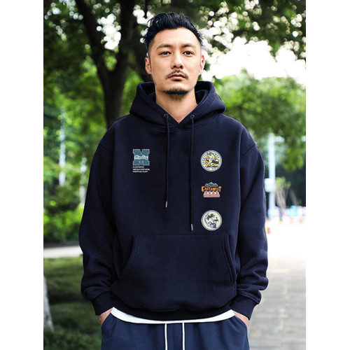 440G連帽衛衣男秋季重磅國潮情侶裝餘文樂潮牌加絨加厚寬鬆外套男 440G連帽衛衣男秋季重磅國潮情侶裝餘文樂潮牌加絨加厚寬鬆外套男