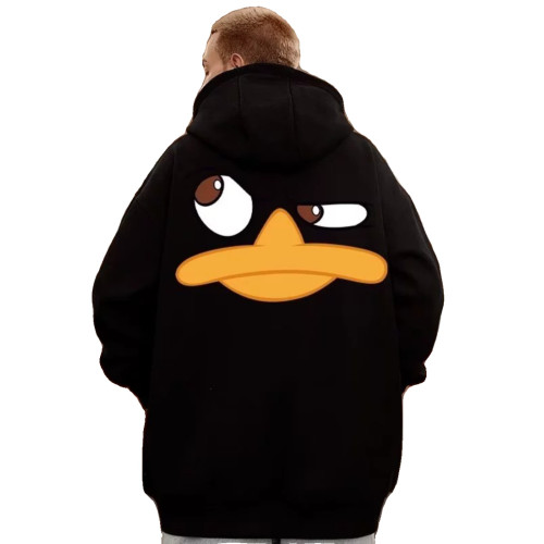 重磅純棉秋冬加絨加厚連帽衛衣男士美式潮牌加肥加大寬鬆休閒外套