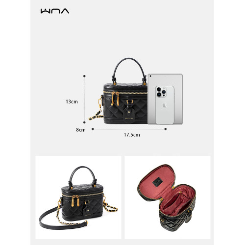 小香風包包女2026新款潮菱格鏈條小包盒子包高級感單肩斜背小方包 小香風包包女2026新款潮菱格鏈條小包盒子包高級感單肩斜背小方包