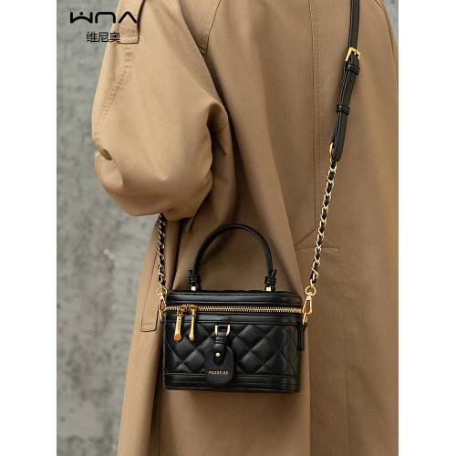 小香風包包女2026新款潮菱格鏈條小包盒子包高級感單肩斜背小方包 小香風包包女2026新款潮菱格鏈條小包盒子包高級感單肩斜背小方包