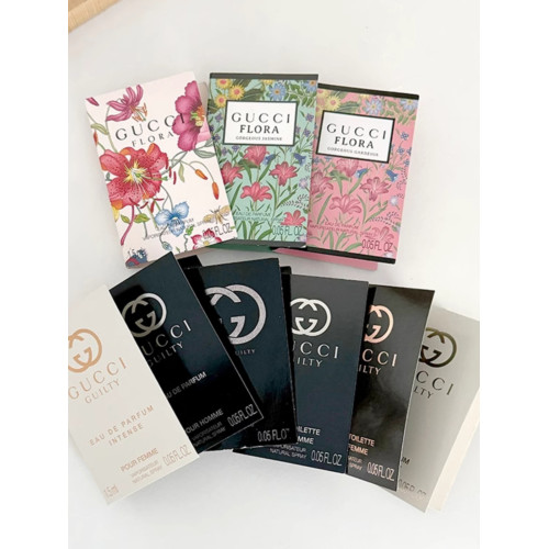Gucci古馳罪愛女士香水/花悅/綠意/綺夢梔子花 EDT 試琯1.5ml小樣