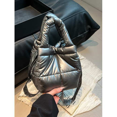 福利款亮面色羽絨服包包小水桶包充棉單肩斜背手提包太空包棉服包 福利款亮面色羽絨服包包小水桶包充棉單肩斜背手提包太空包棉服包