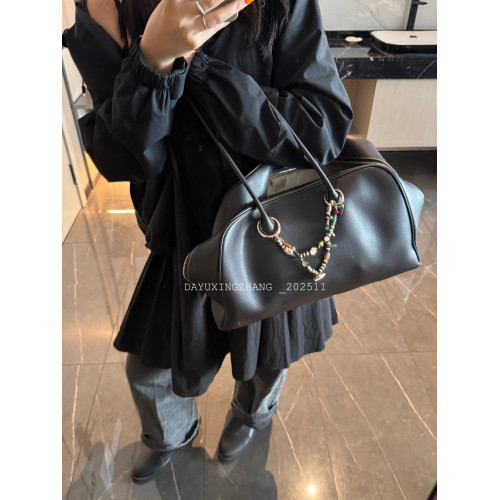 大宇姓張 巧克力棕慵懶天花板波士頓腋下包包