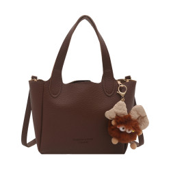 高級感小衆包包女秋冬復古2025新款休閒單肩斜後後背包女士手提水桶包