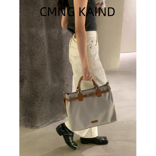 兩用大容量學生雙肩後後背包女新款高級手提電腦包通勤單肩斜背托特包