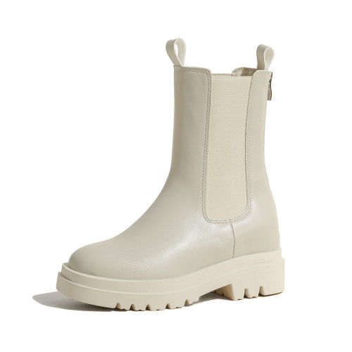 小碼313233小個子內增高馬丁靴女2026新款英倫風冬季菸筒靴中筒靴