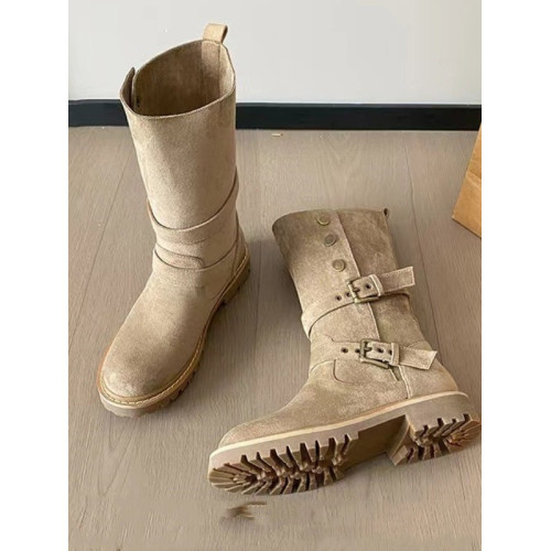 大碼41-43復古馬丁靴女2025新款不過膝西部牛仔靴網紅瘦瘦短靴子 大碼41-43復古馬丁靴女2025新款不過膝西部牛仔靴網紅瘦瘦短靴子