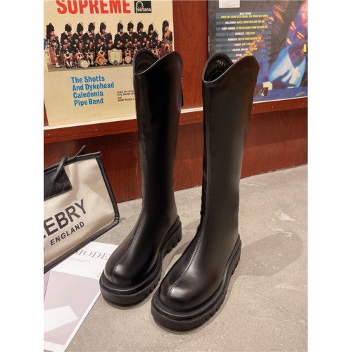 長筒靴女粗腿適合胖妹妹大筒圍女靴大碼41大腿圍加寬騎士靴不過膝