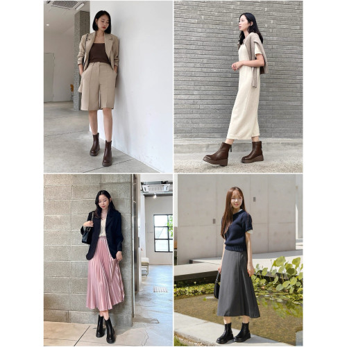 真皮馬丁靴女款2025新款秋冬加絨小碼短靴英倫風小個子厚底瘦瘦靴