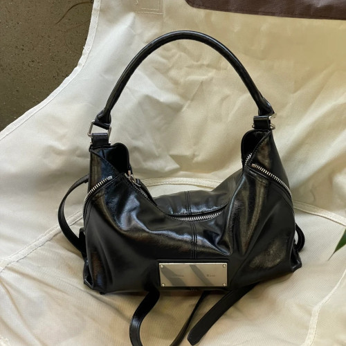 matin kim包包韓國小衆側拉鍊機車包手提單肩波士頓斜後後背包