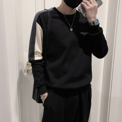 2025新款秋冬季爆款潮牌衛衣男內搭上衣高級感春秋外套男裝打底衫