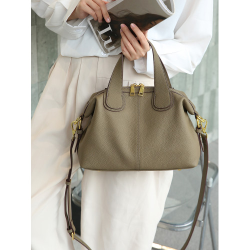 頭層牛皮包包2026春夏新款大容量斜背手提包高級感洋氣真皮單肩包