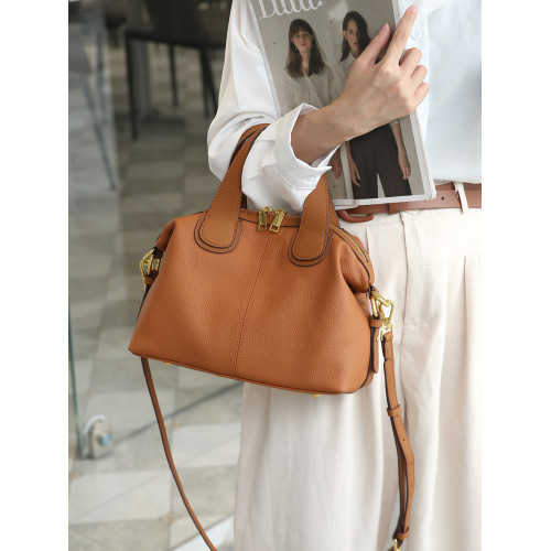 頭層牛皮包包2026春夏新款大容量斜背手提包高級感洋氣真皮單肩包