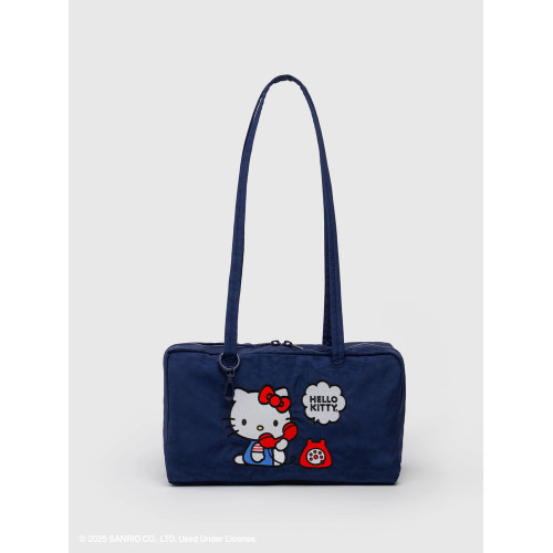 baggu包刺綉聯名款尼龍包歐美簡約通勤女包BAGGU手提包bowler bag