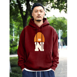 美式440g重磅連帽衛衣男士秋冬季加絨加厚寬鬆潮牌學生情侶裝外套