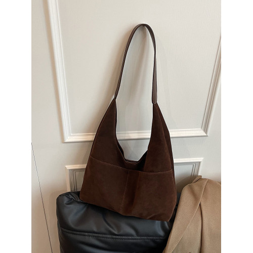 磨砂簡約大容量包包女2026春夏新款單肩包時尚洋氣通勤復古水桶包