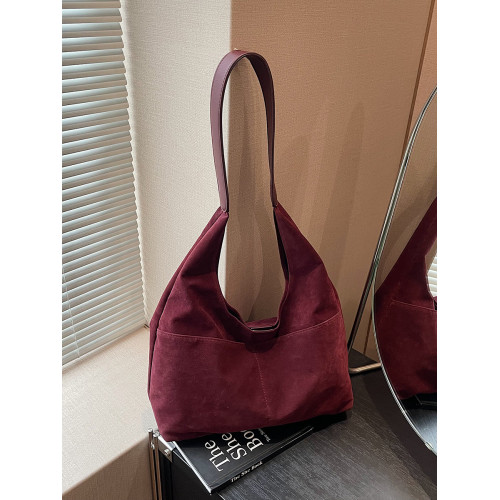 磨砂簡約大容量包包女2026春夏新款單肩包時尚洋氣通勤復古水桶包