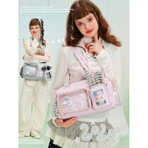 LOLA DESIGN韓女ins風波士頓追星痛大容量演唱會單肩挎包腋下娃包 LOLA DESIGN韓女ins風波士頓追星痛大容量演唱會單肩挎包腋下娃包