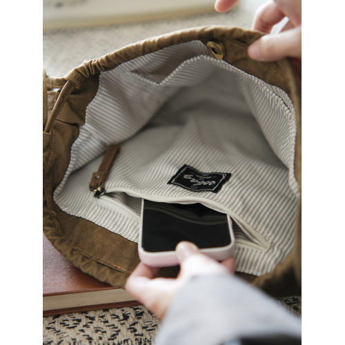 sobag日系復古文藝通勤斜背單肩帆布包女小衆設計感大容量托特包 sobag日系復古文藝通勤斜背單肩帆布包女小衆設計感大容量托特包