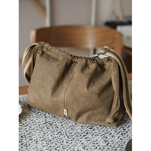 sobag日系復古文藝通勤斜背單肩帆布包女小衆設計感大容量托特包 sobag日系復古文藝通勤斜背單肩帆布包女小衆設計感大容量托特包